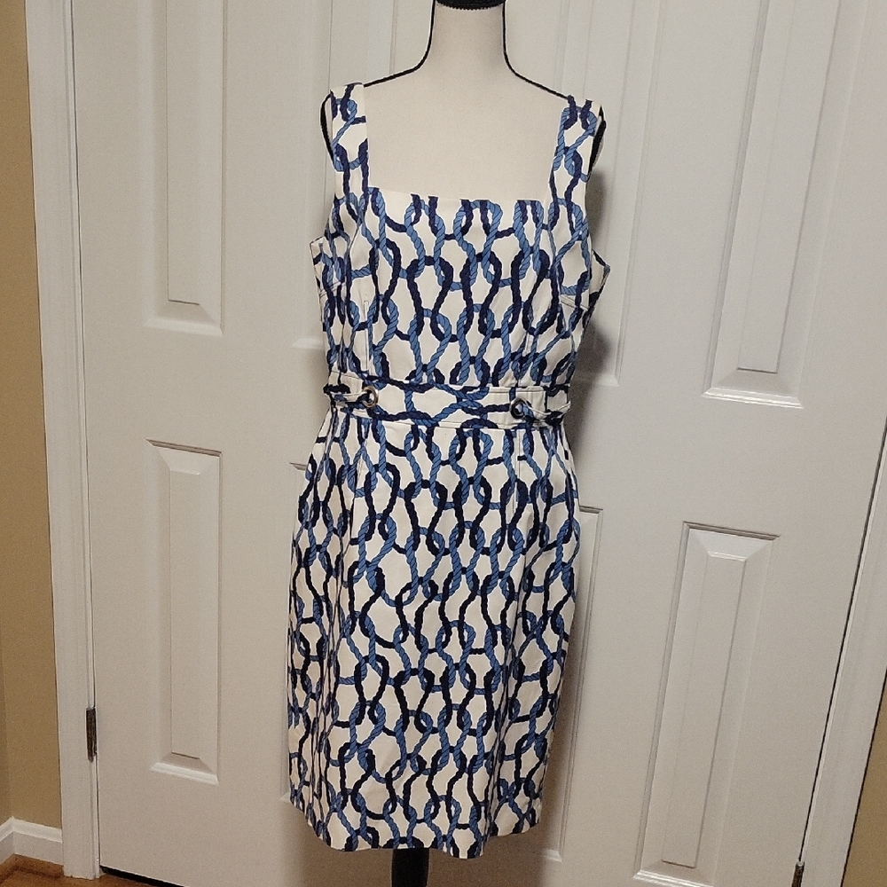 David Meister Sleeveless Dress
